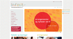 Desktop Screenshot of infinit.dk